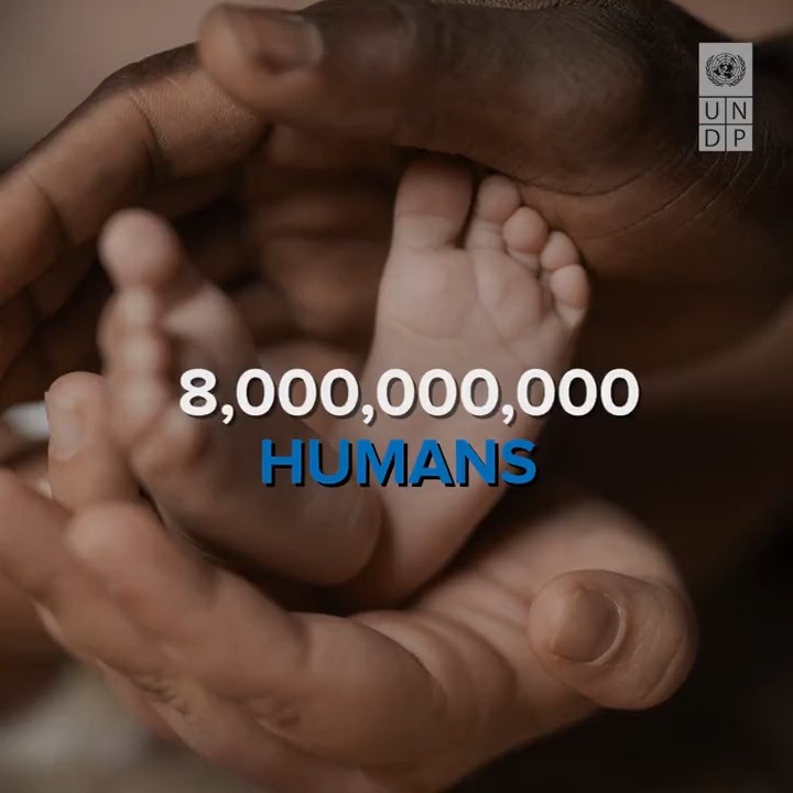 As we start the #NewYear, there are: 8️⃣ billion people 8️⃣ billion possibilities 8️⃣ billion reasons to #ActNow With the #GlobalGoals as our roadmap, let’s create the kind of world we want to leave to future generations. #8BillionStrong