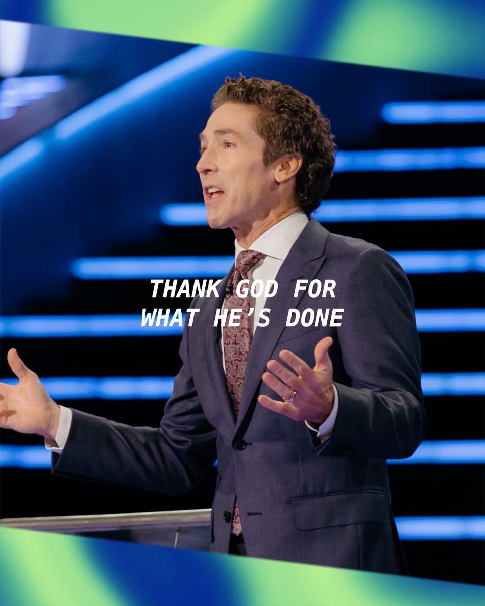 Start thanking God for what He’s done. Start bragging on His goodness. Start declaring victory over your life. Tune into Joel’s message today, "An Atmosphere of Praise"!