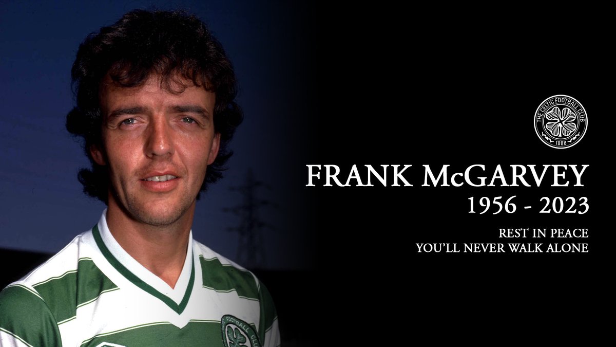 "Just to look at the Celtic End and look at the Celtic fans cheering. When I was a wee boy brought up in Easterhouse I dreamed of those things." RIP, Frank McGarvey 🍀💚