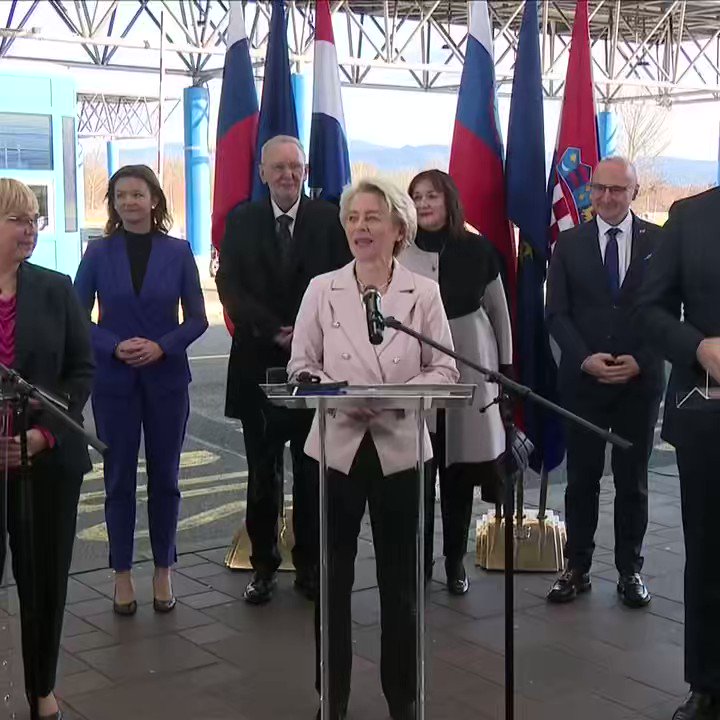 Dear Andrej Plenković, what a great success for the people of Croatia. To join the euro and Schengen communities, just 10 years after you joined the EU. I know how hard you worked for this day to come. Hrvatska je voljena članica europske obitelji.