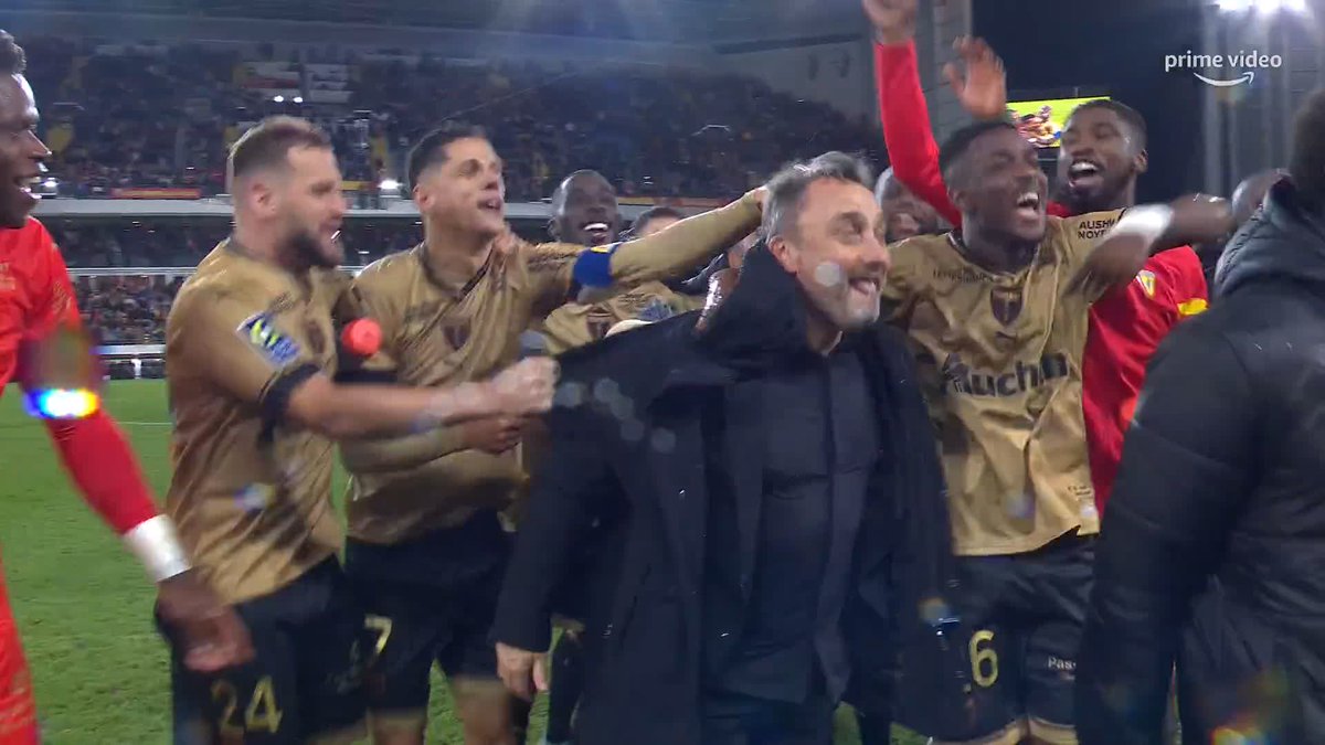 Incroyable Bollaert. Franck Haise lance le "Chicoté". Elles font plaisir ces images. 🤩❤️💛 🎥 Prime Video Sport France