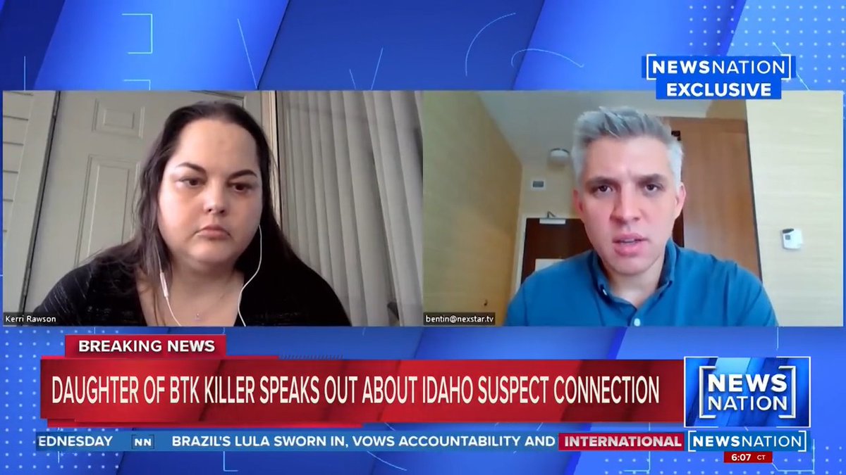 “My first reaction was my stomach turned and I literally physically got ill.” Serial killer BTK’s daughter told me she was stunned when she found out the forensic psychology professor who wrote the autobiography on her dad was also accused Idaho killer Bryan Kohberger’s teacher.