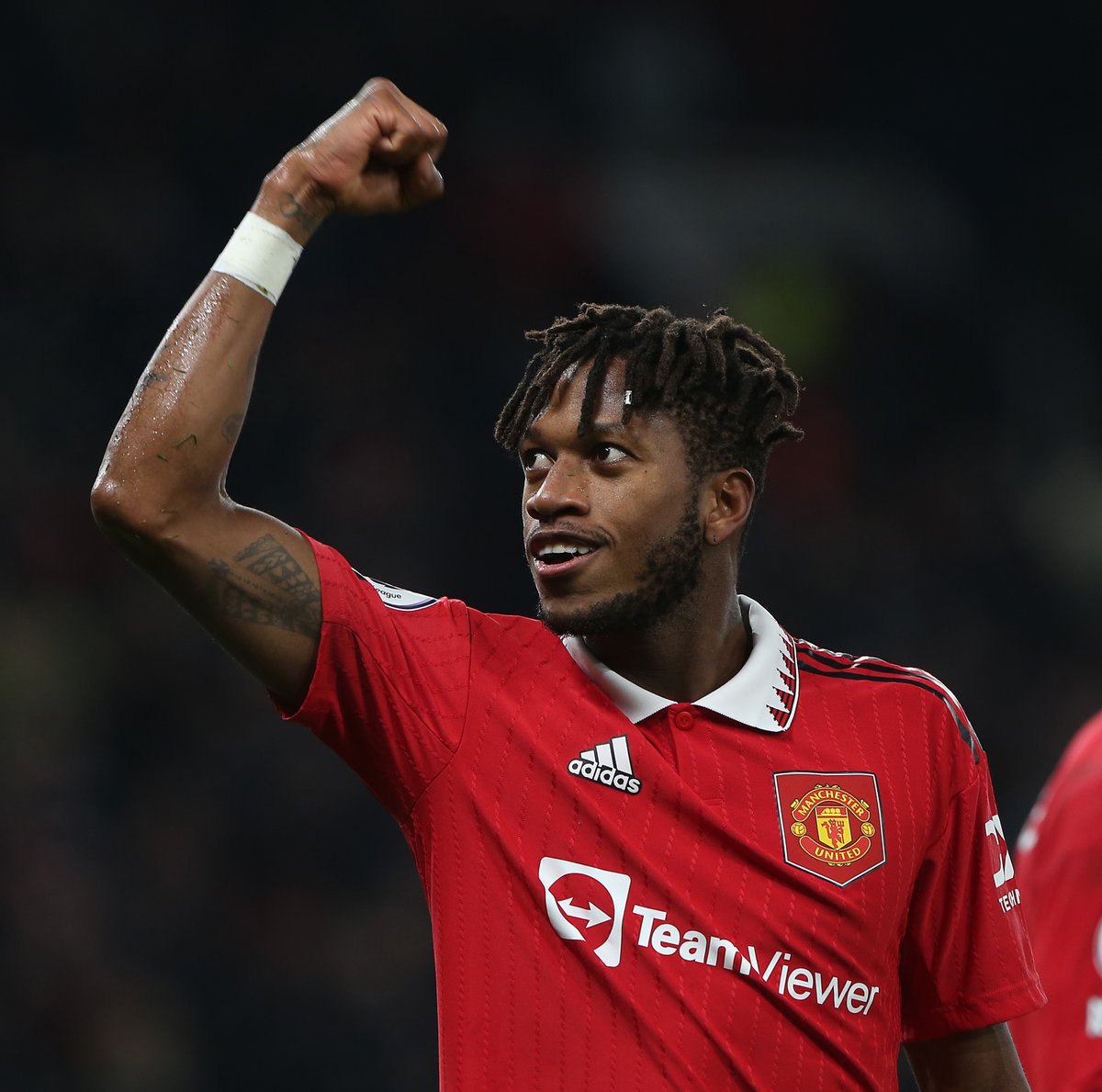 Off the bench and onto the scoresheet ✔️ Fred Rodrigues 💪 #MUFC || TeamViewer