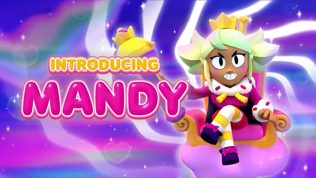 Welcome to #CandyLand! 🍬 🍭 Beat the Quest to get the Candy Brawl Profile Picture! 🍩 Mandy and Gummy Bear Nita are available in the Brawl Pass! 🎤 MC Mandy is available in the Shop!