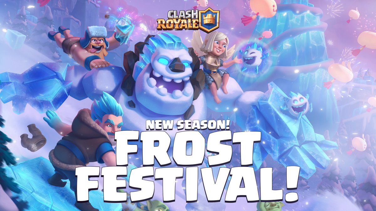 Super Ice Golem is coming 😱 Welcome to the Frost Festival! ❄️