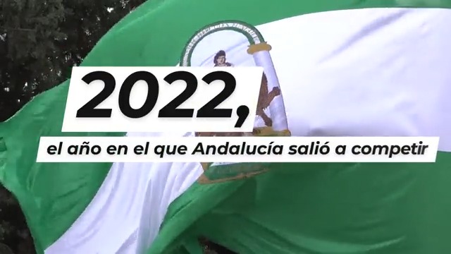 En 2022 demostramos que #Andalucía puede competir con los mejores. Los andaluces asumimos la responsabilidad en tiempos de incertidumbre. Y ahora muchos miran con interés a nuestra tierra para saber qué propone. Seguiremos avanzando en 2023 para ser líderes.