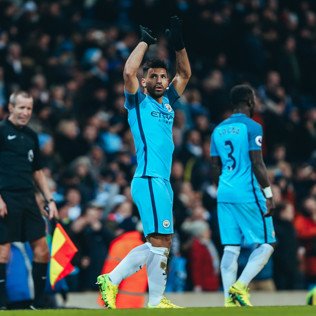 How did you score from 𝙩𝙝𝙖𝙩 angle, Sergio Kun Aguero? 😨 A 2-1 victory over Burnley on this day back in 2017! 💪
