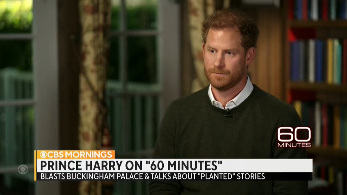 In a revealing interview for 60 Minutes, Prince Harry told Anderson Cooper about his childhood, the death of his mother and how the press interacts with Buckingham Palace: “There becomes a point when silence is betrayal.” The full interview airs this Sunday on CBS.