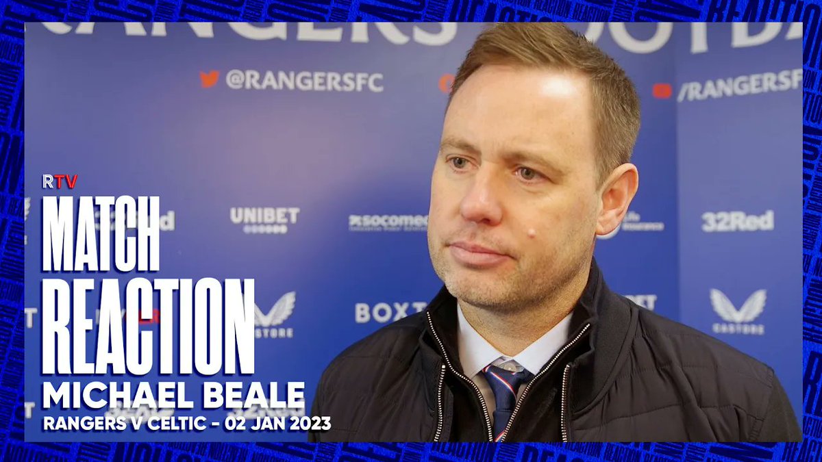 🎙️ Michael Beale spoke to RangersTV following this afternoon's match at Ibrox.
