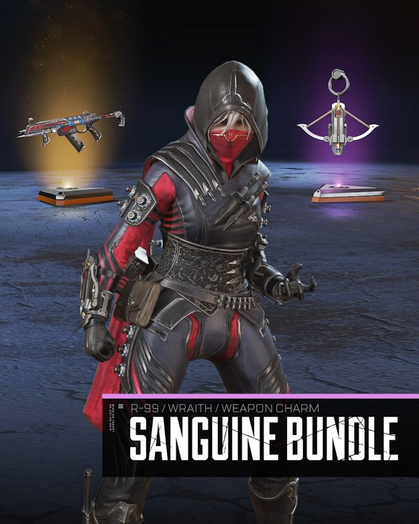 Our End of Year Sale is still ongoing! Snag a killer look for Wraith with the Sanguine Bundle and look your best in the new year.