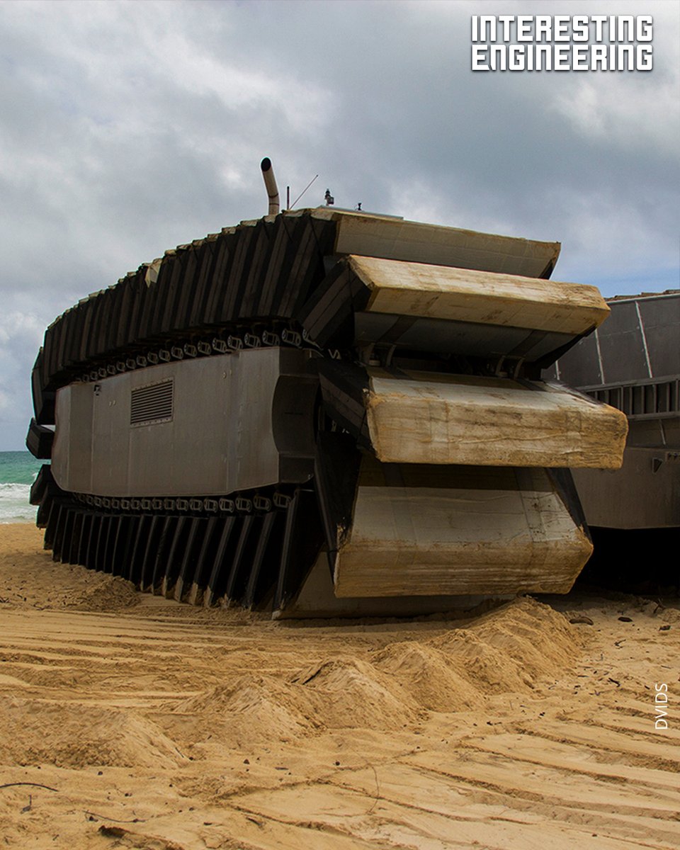 A Heavy Troop Carrier that can move on land and water. 🧐 🎥 DVIDS