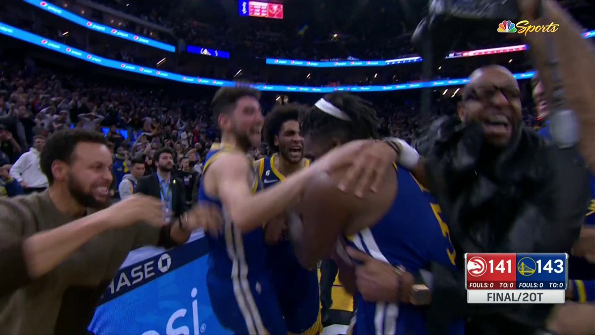 LOONEY! LOONEY! LOONEY! WARRIORS WIN!