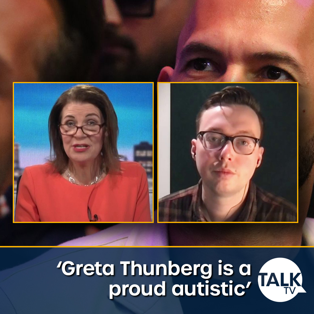 "Andrew Tate is quite clearly a nasty piece of misogynistic work!" Julia hits out at the controversial influencer after his Twitter spat with Greta Thunberg - and criticism of HER tweets about them both. Julia Hartley-Brewer | Tom Slater