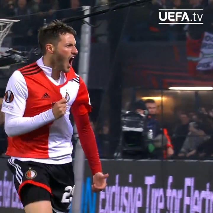 🇲🇽 Gimenez has been firing from the beginning at Feyenoord 🔥🔥🔥 Feyenoord Rotterdam | Soldado de Santi Giménez | #UEL