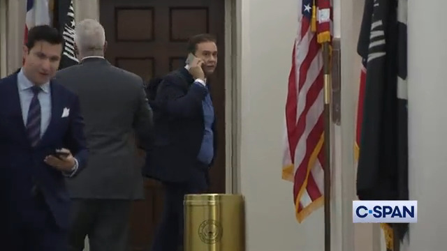 “George Santos” is too scared to go into his own office
