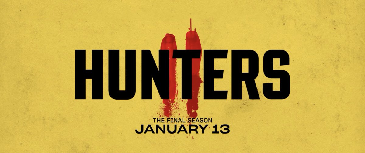 Evil must die ‼️ Watch the final season of #HuntersTV, January 13.