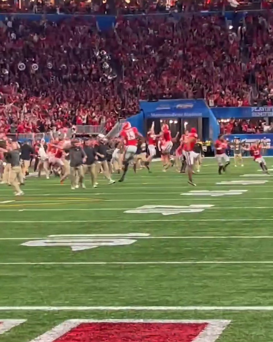 Georgia fans ... send us your reactions to the missed FG❗️ We want to see every video of you celebrating the W over Ohio State ⬇️
