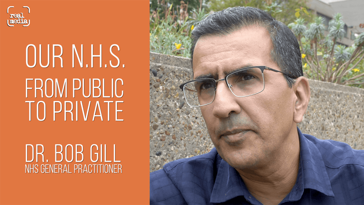 🎥 Our trailer for an in-depth interview with NHS GP, Dr Bob Gill, who explains how the UK is hurtling towards a USA-style healthcare system/privatisation. Our #NHS is already in full-scale collapse. More here 👉 #ToriesDestroyingOurNHS SaveOurNHS
