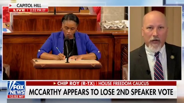 "We're not going to back down until we get in a room and we decide how we'll be able to stand up and fight for the American people no matter who the speaker is." "I'm not blinking."