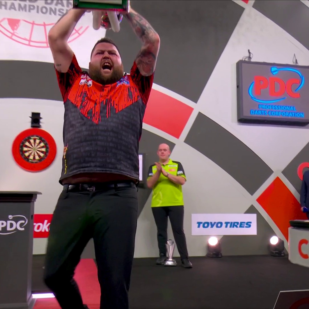 MICHAEL SMITH. WORLD CHAMPION!! 🏆🎯