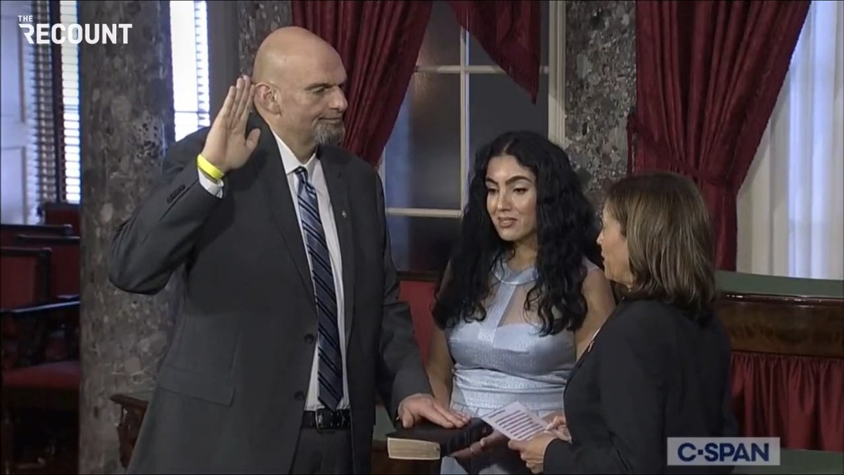 It was the honor and privilege of a lifetime to be sworn in as Pennsylvania's junior U.S. Senator today. PA, thank you for everything.