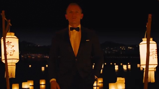 You never know where Bond might show up, and where he might be headed next.