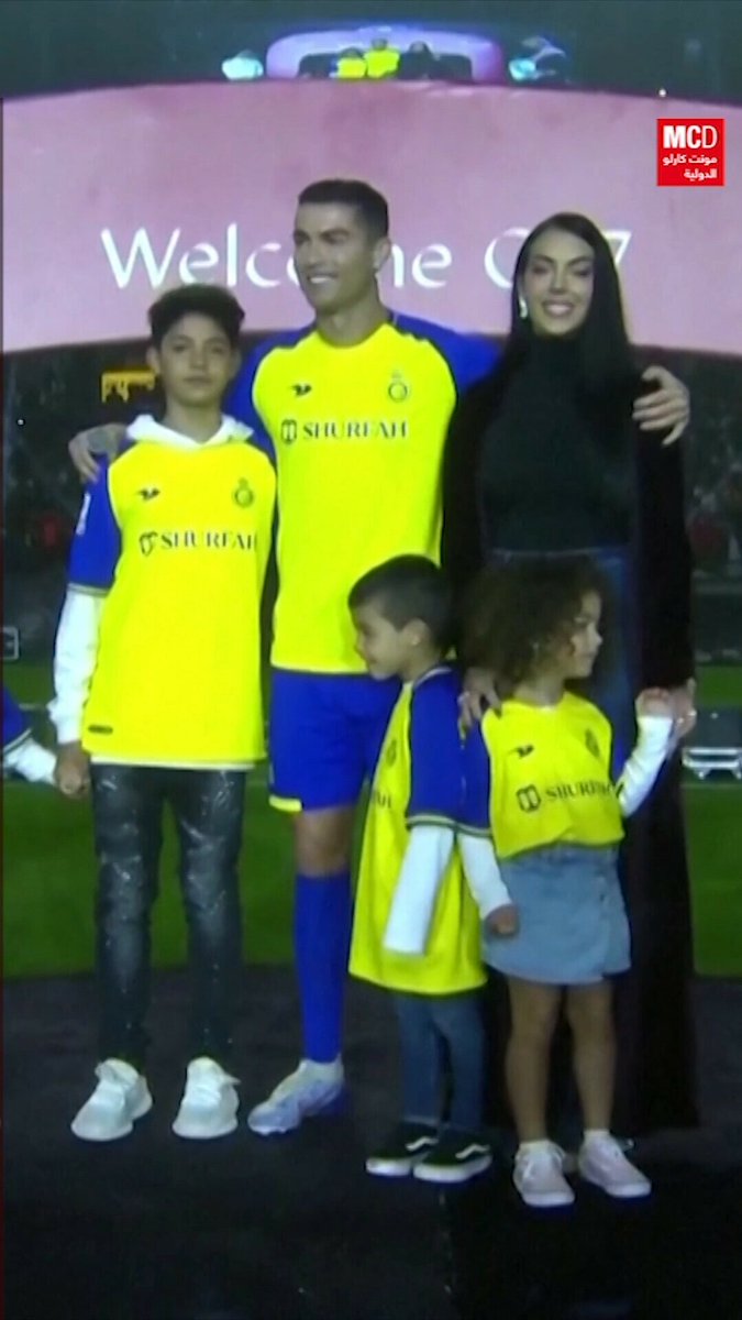 مشاهد من حفل تقديم كريستيانو رونالدو لجماهير نادي النصر السعودي