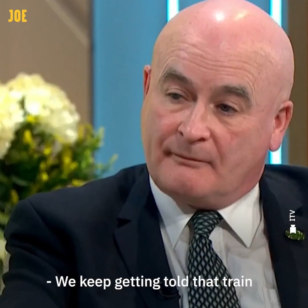 Lorraine whips out the old "train drivers are paid too much" argument. Mick Lynch's response: All workers are paid too little – they need a new deal.