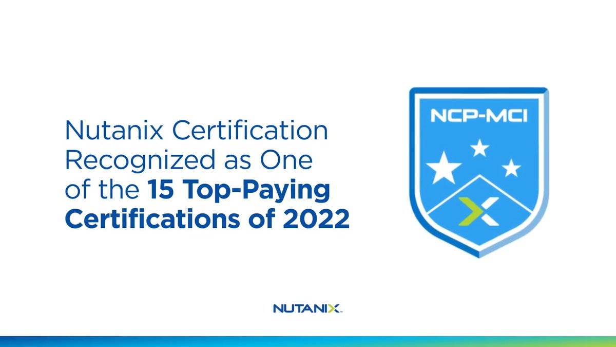 We’ve always known that our Multicloud Infrastructure certification is top-notch, but we’re thrilled to see it’s No. 8 on Global Knowledge, a Skillsoft company and Skillsoft's Top-Paying IT Certifications of 2022 🏅