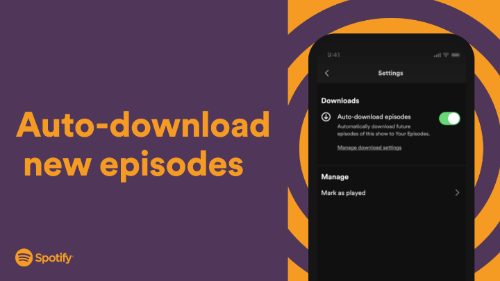 Turn on auto-download and have your favorite shows always to hand 🎧⬇️