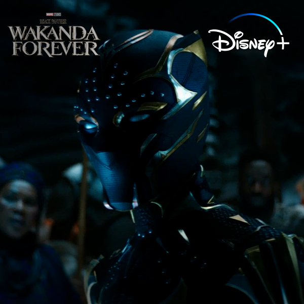 On February 1, the worldwide phenomenon arrives on Disney+. Marvel Studios’ Black Panther: #WakandaForever is streaming February 1.