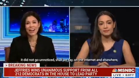 "I think what was important was to send the message that we were united, and that there would be no defections, that Democrats are here. We are not going anywhere."