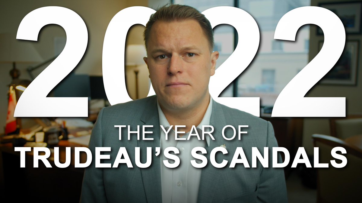 How many scandals did Trudeau manage to fit into one calendar year? We lost count. 👇🚨🚨