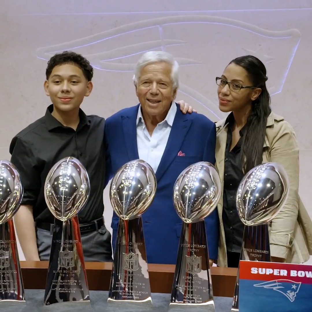 A leader at school, in the community and now, at the Super Bowl. Robert Kraft surprised Project 351 student ambassador, Addario Miranda, with tickets to Super Bowl LVII.