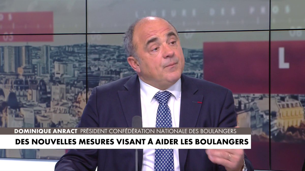Dominique Anract : «Même les boulangers de mauvaise foi doivent reconnaître l’aide de l’Etat» dans #HDPros