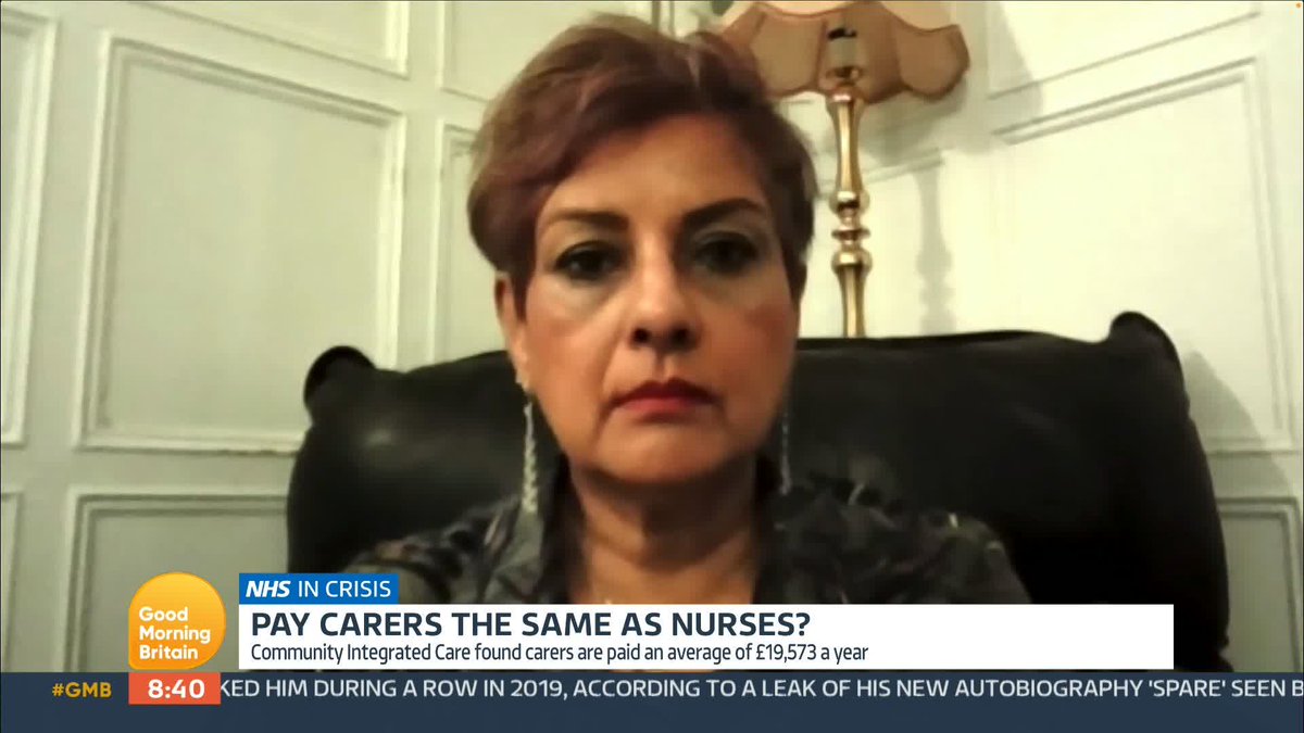 One of the proposals to fix the problem with social care is to give carers a pay rise. On average a carer is paid £19,573 pounds, nearly £15,000 less than the average nurse. So should we match carers' pay to nurses?
