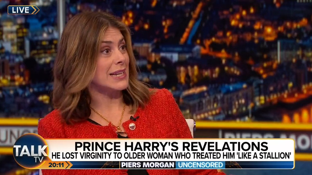 "His first call was to his therapist... but [Meghan] had said she wasn't allowed to see a therapist because it wasn't a good look for the royal family." Royal commentator Katie Nicholl thinks Prince Harry's book will be full of "discrepancies". Katie Nicholl | Talk | #PMU