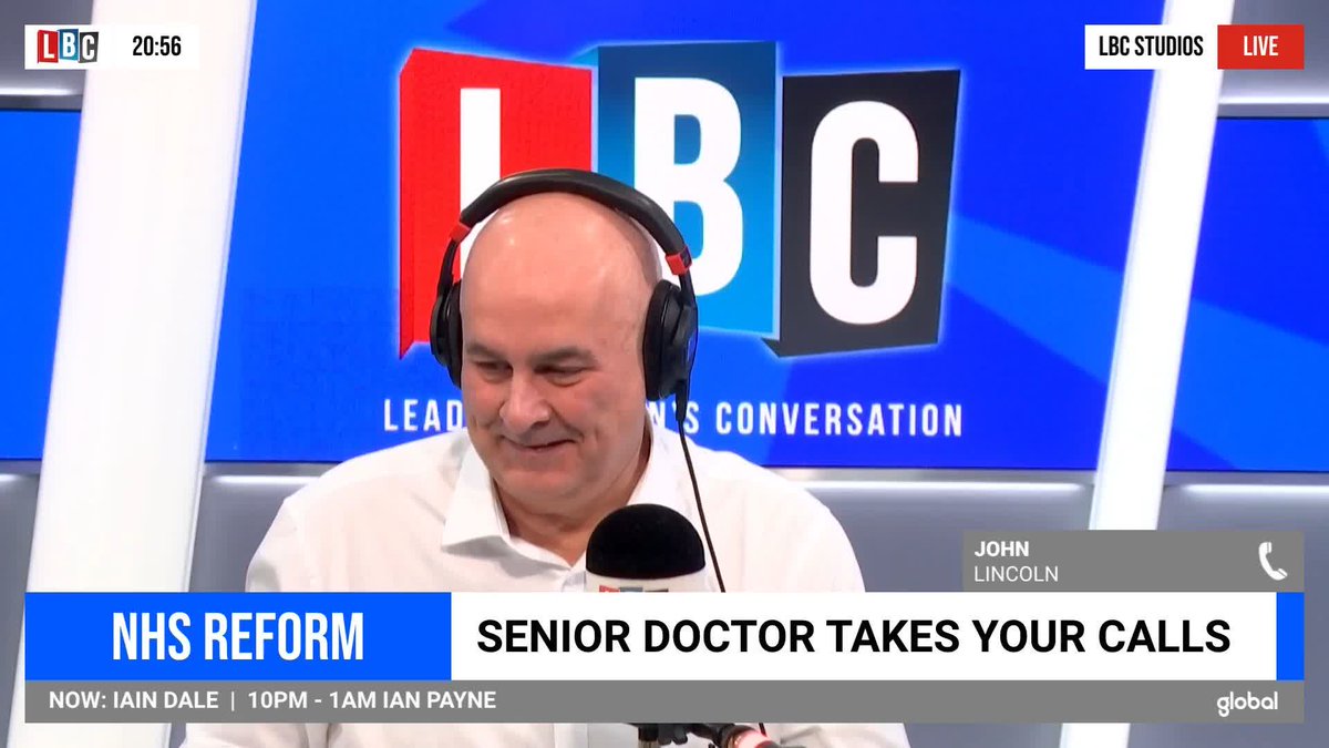 'It's pointless getting all nurses to have degrees.' Professor Angus Dalgleish responds to this caller who says the system of nurse training is inefficient. Iain Dale 🏴󠁧󠁢󠁥󠁮󠁧󠁿🇬🇧 ⚒️