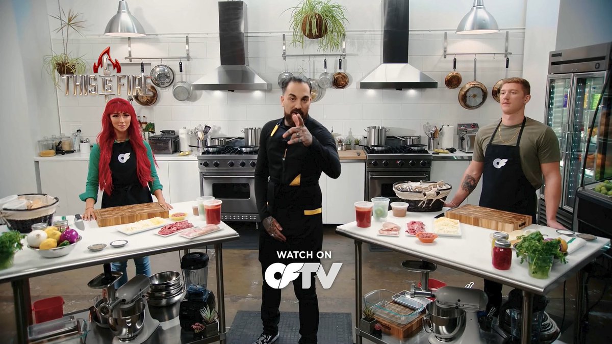 'This Is Fire' is back with an all-new season! 🔥 Chef Jojo is kicking off season 2 with an ancient dish... Kebabs 🍢 Who will skewer the competition: K Y L I E R Δ E or Nathan Webb?