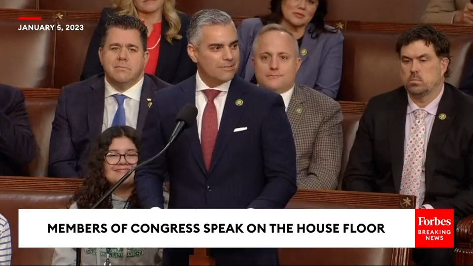#BREAKING: Rep.-elect Juan Ciscomani (R-AZ) starts off Round 10, nominating Rep. Kevin McCarthy for Speaker of the House.