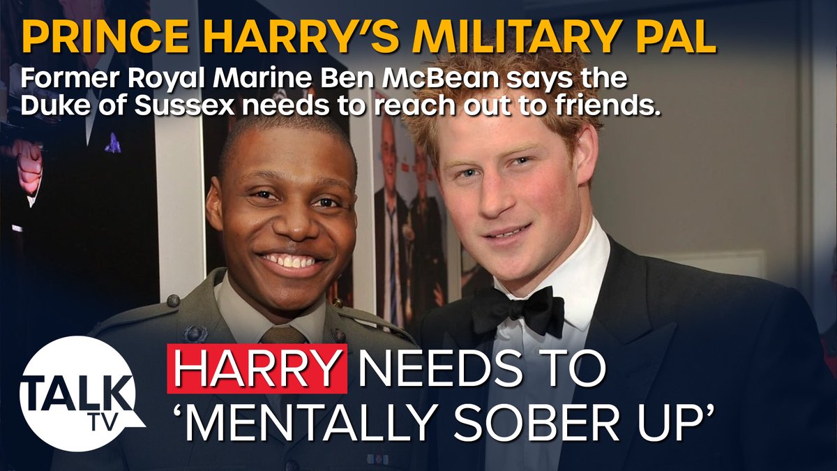 Ben McBean, Royal Marine veteran and friend of Prince Harry, thinks the Duke of Sussex and Meghan Markle are being used as a "money making machine" by their entourage, and that Harry needs to "mentally sober up."