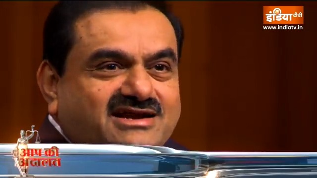 Gautam Adani breaks 8 years of silence on Rahul Gandhi in #AapKiAdalat Saturday night at 10 on India TV Gautam Adani India TV India TV Hindi #AdaniInAapKiAdalat