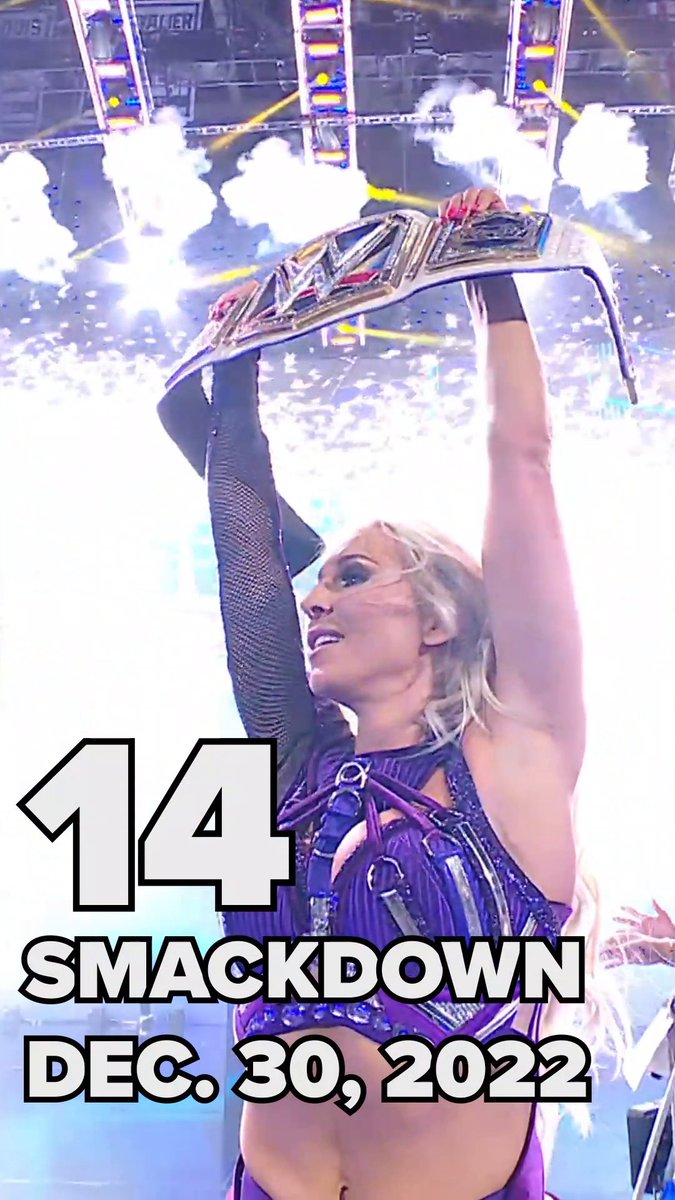 1️⃣ 4️⃣ and counting 👑 Charlotte Flair