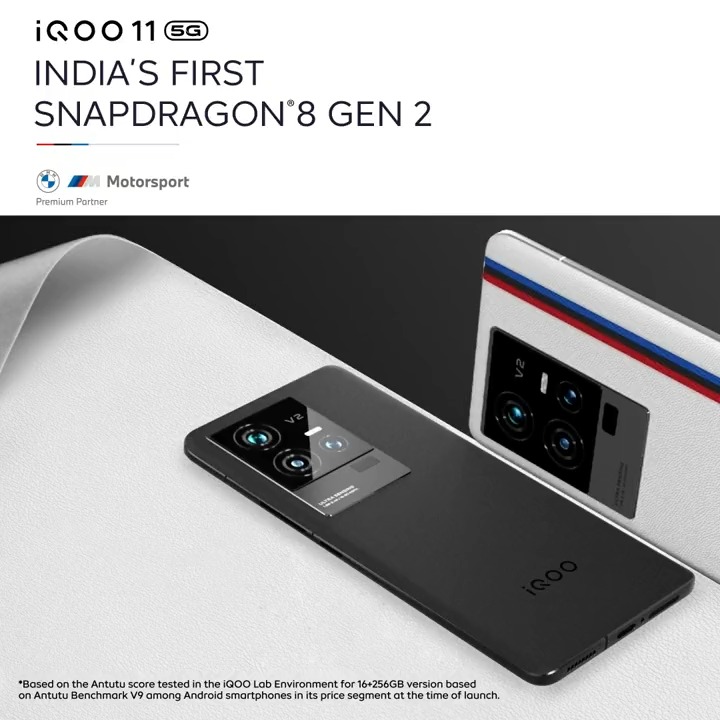 Just another slow motion of the India's first Snapdragon®8 Gen 2, #iQOO11 5G. Launching on 10th Jan, exclusively on Amazon India #AmazonSpecials #MonsterInside Know More -
