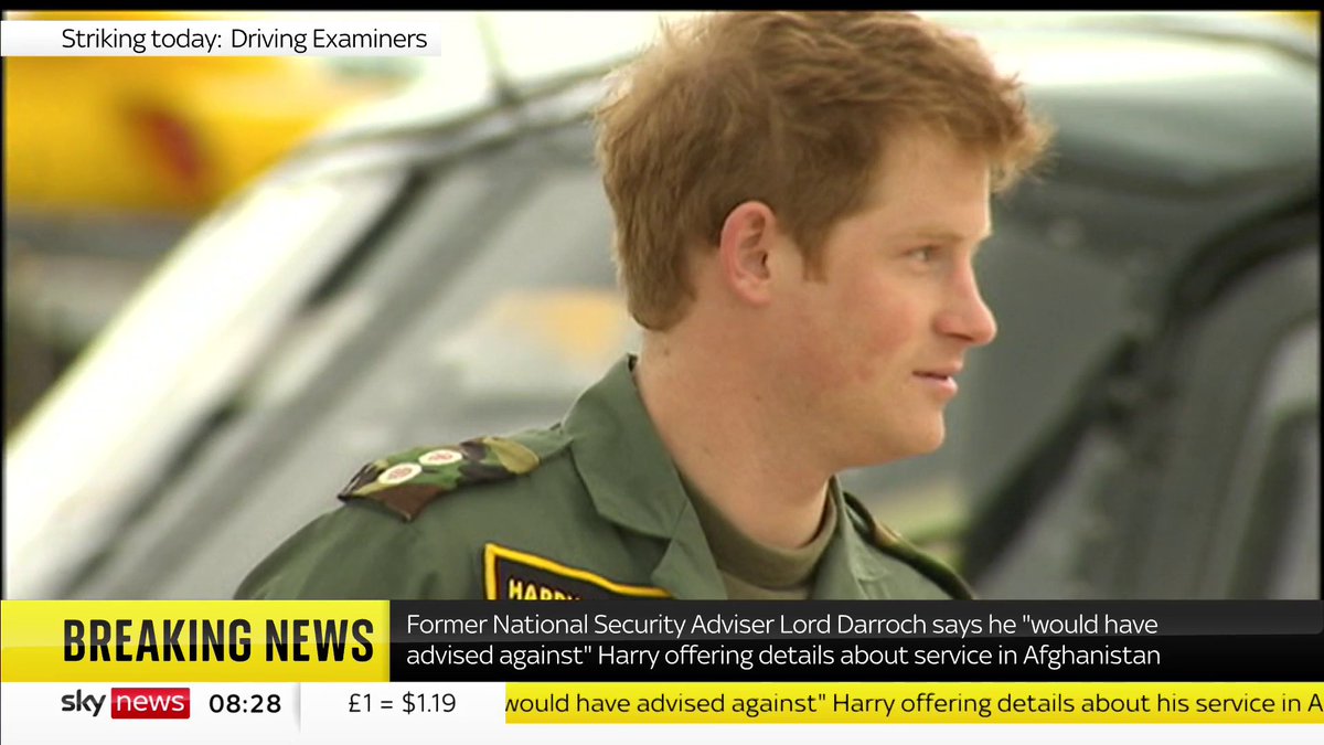 Retired British Army officer, Colonel Richard Kemp, says it's "not very common" for people to reveal the exact number of enemies they've killed, adding that Prince Harry's revelation about his service in Afghanistan is "not in very good taste". Read more: