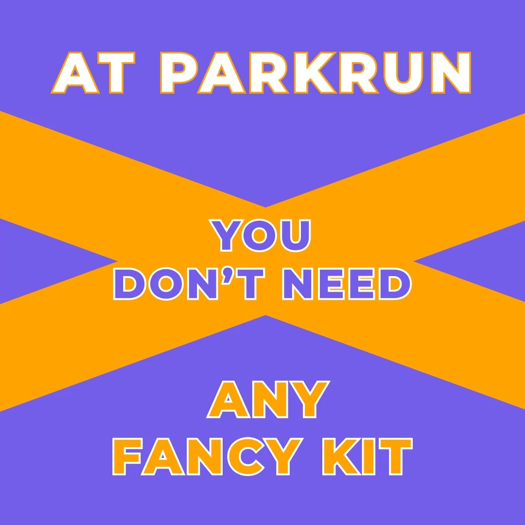 At parkrun you don't need any fancy kit, to pay or to be fit. You just need register, get your barcode and turn up & take part! Join us to #startyourparkrunstory 👉