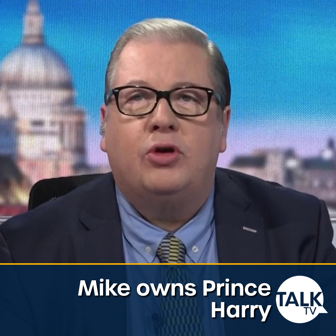 Mike owns Prince Harry in under two minutes.