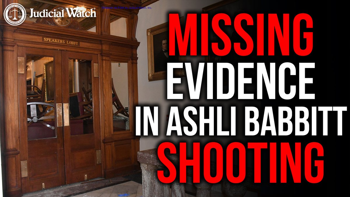 Evidence missing in Ashli Babbitt killing. New docs show Pelosi police killer of Babbitt treated with kid gloves by Biden DOJ.