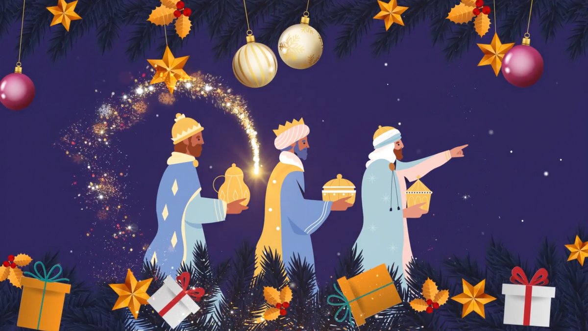 ¡Feliz Día de Reyes! 👑 🐫 🐘 🐎