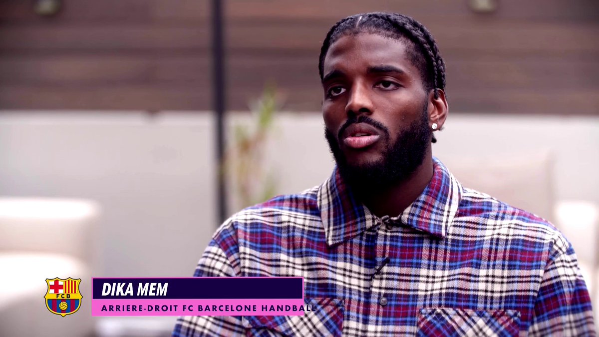 "J'ai pris conscience que j'étais capable de faire quelque chose de grand" 🔴🔵 Le champion olympique de handball, Dika Mem a accueilli le Canal Sports Club chez lui à Barcelone 🏠 Une séquence à retrouver en intégralité samedi à 19H sur CANAL+ 👀